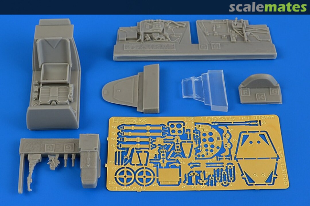 Boxart Bf 109G-5 (late) cockpit set COCKPIT SET 4698 Aires Boxart Bf 109G-5 (late) cockpit set COCKPIT SET 4698 Aires