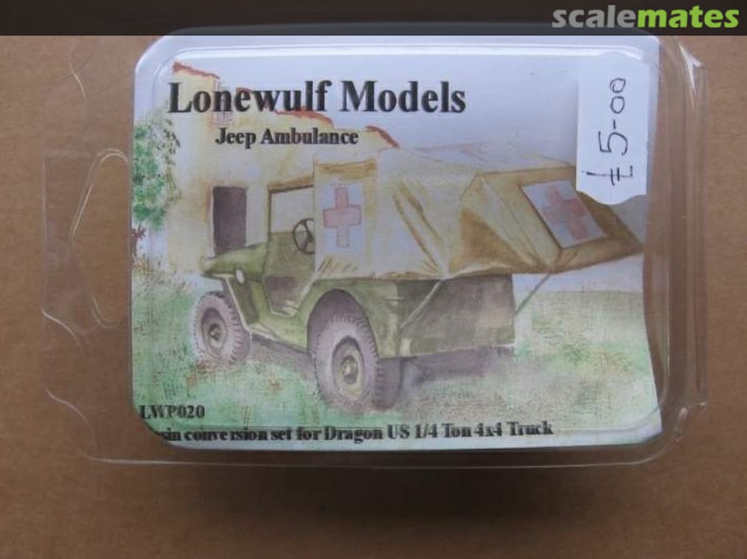 Boxart Jeep Ambulance Conversion LWP020 Lonewulf Models