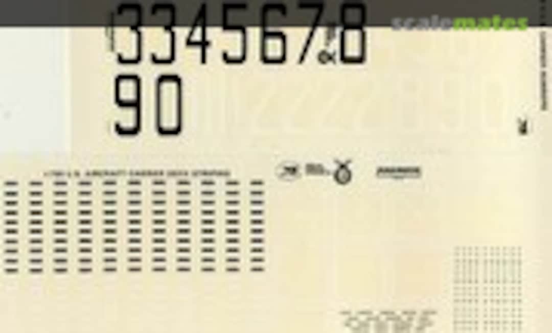 1:700 WWII USN Aircraft Carrier Decals (Gold Medal Models 700-2D) 700-2D