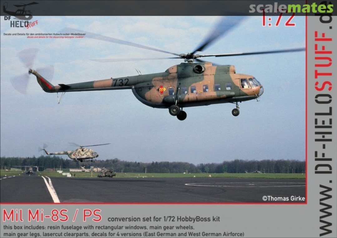 Boxart Mi-8 S / PS Conversion Set DF80972 DF HeloStuff Boxart Mi-8 S / PS Conversion Set DF80972 DF HeloStuff