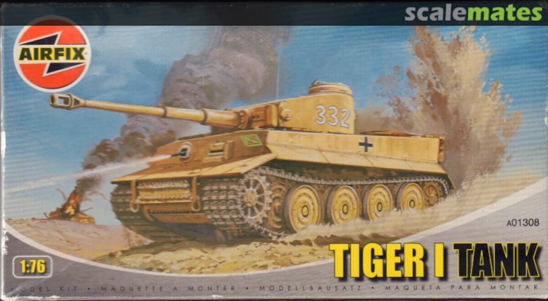 Boxart Tiger I Tank A01308 Airfix Boxart Tiger I Tank A01308 Airfix