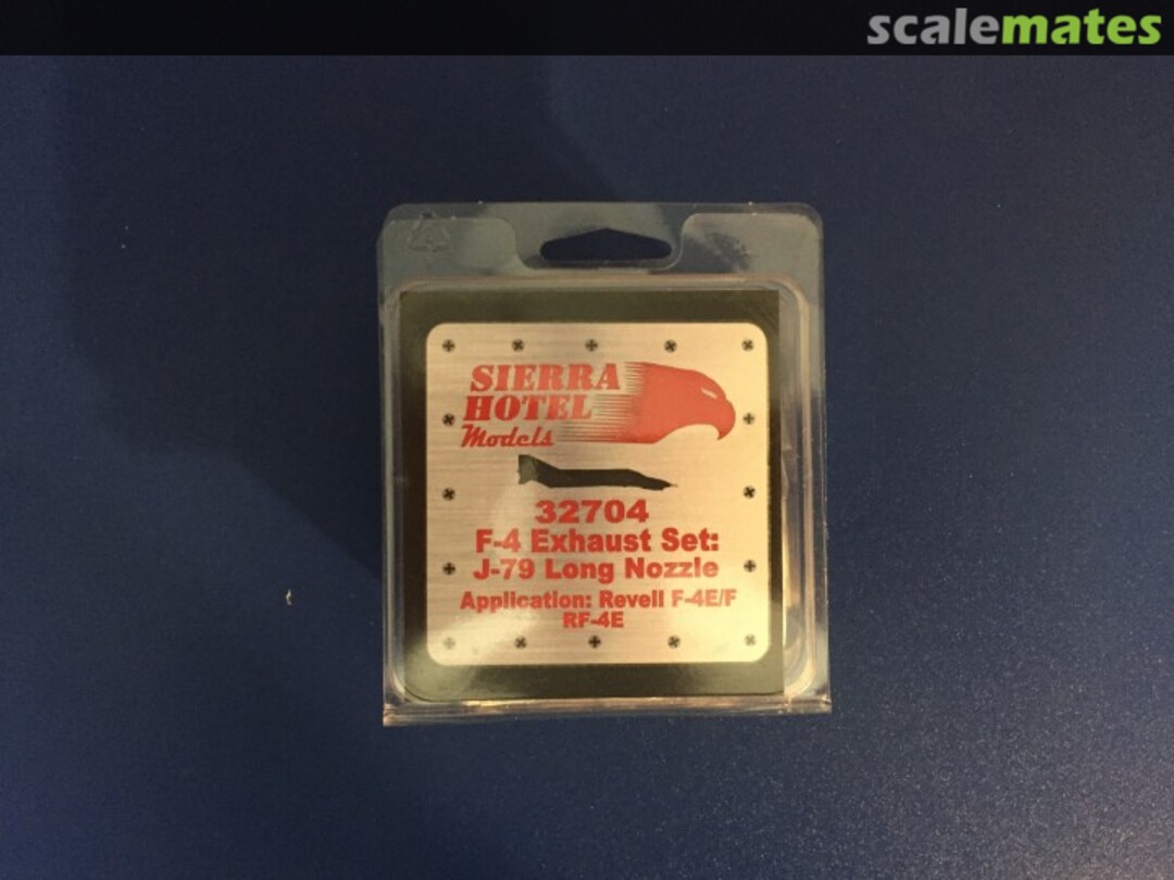 Boxart F-4E F-4F F-4G RF-4E Phantom II Exhaust Set 32704 Sierra Hotel Models