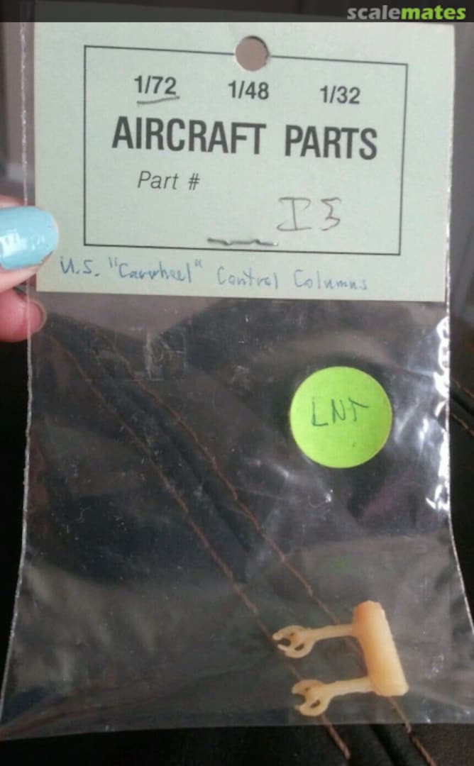 Boxart U.S. Carwheel-type Control Columns I5 Roberts Model Boxart U.S. Carwheel-type Control Columns I5 Roberts Model