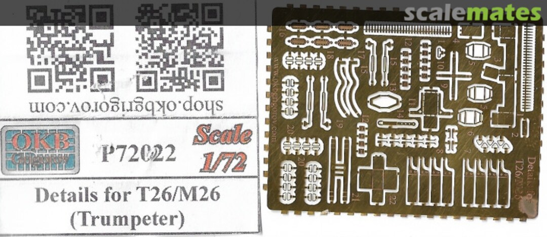 Boxart Details for M26 P72022 OKB Grigorov Boxart Details for M26 P72022 OKB Grigorov
