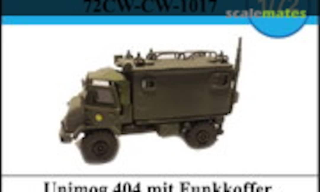 1:72 Unimog 404 mit Funkkoffer (Germania Figuren 72-CW-1017)