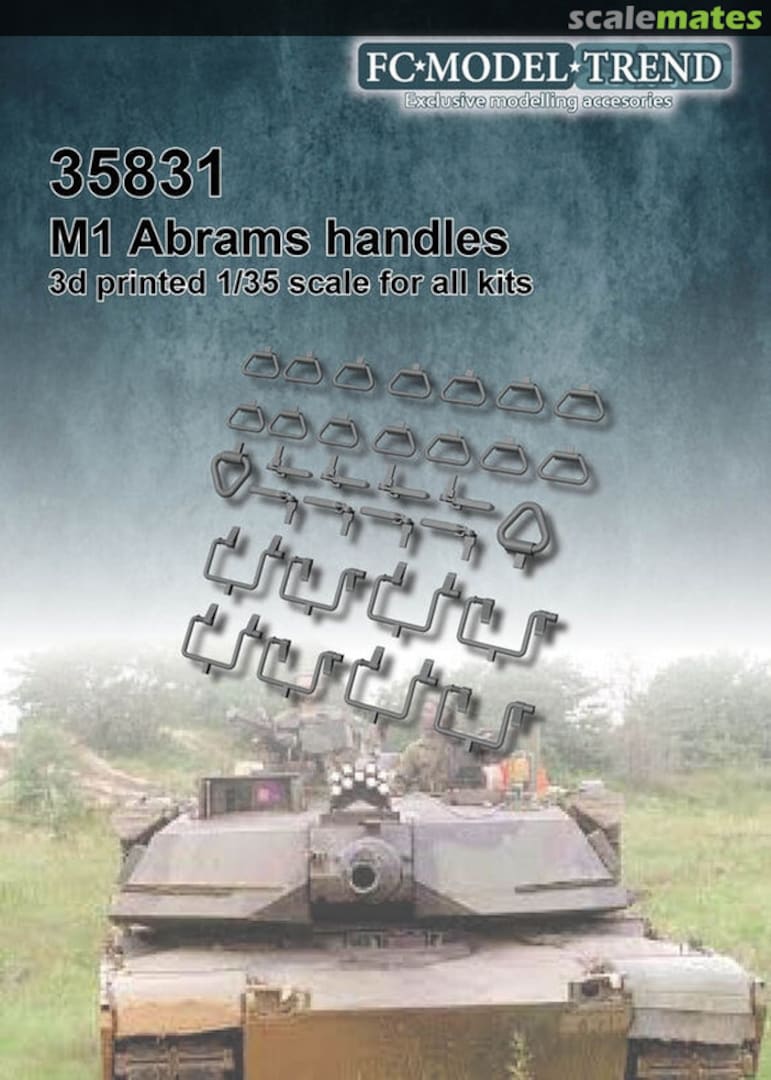 Boxart M1 Abrams, Handles and Levers 35831 FC Model Trend Boxart M1 Abrams, Handles and Levers 35831 FC Model Trend