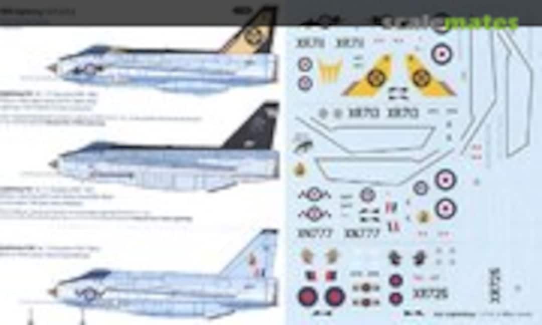 1:144 BAC Lightnings (Mike Grant Decals )