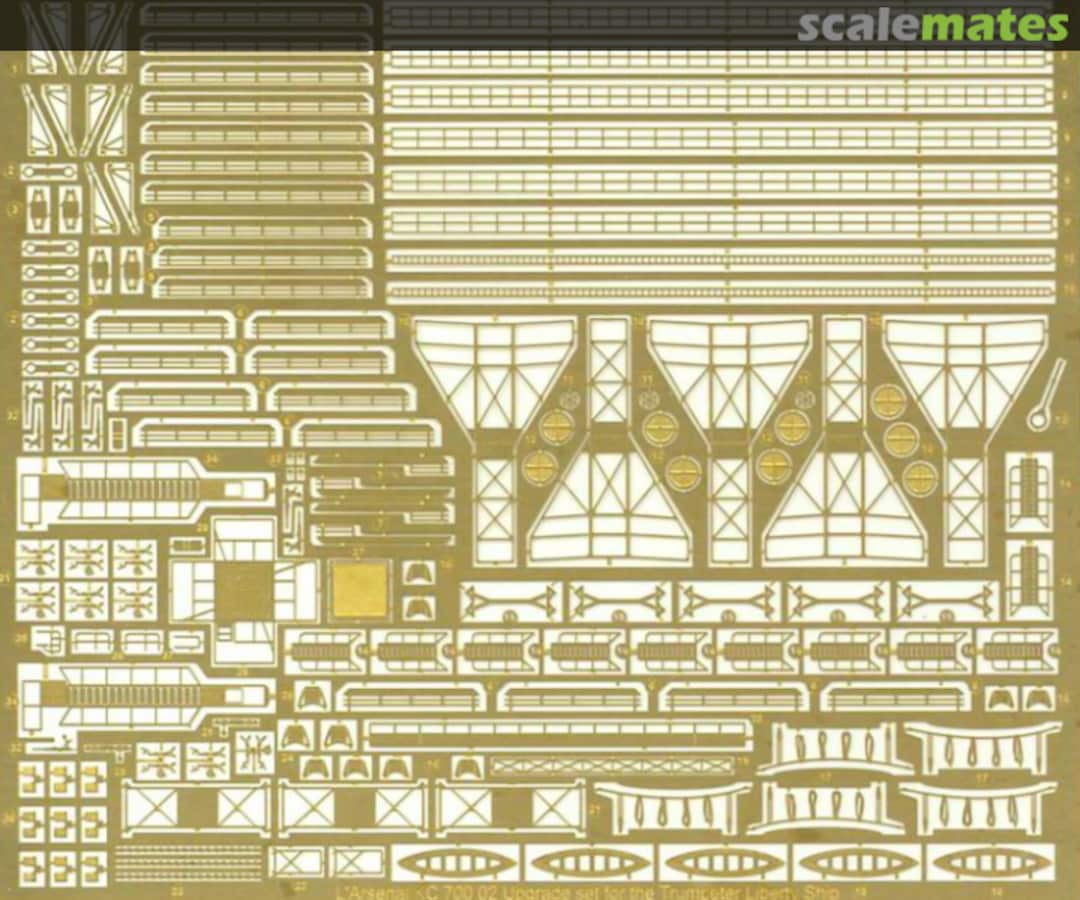 Boxart Liberty Ship photoetch detail set KC70002 L'Arsenal Boxart Liberty Ship photoetch detail set KC70002 L'Arsenal
