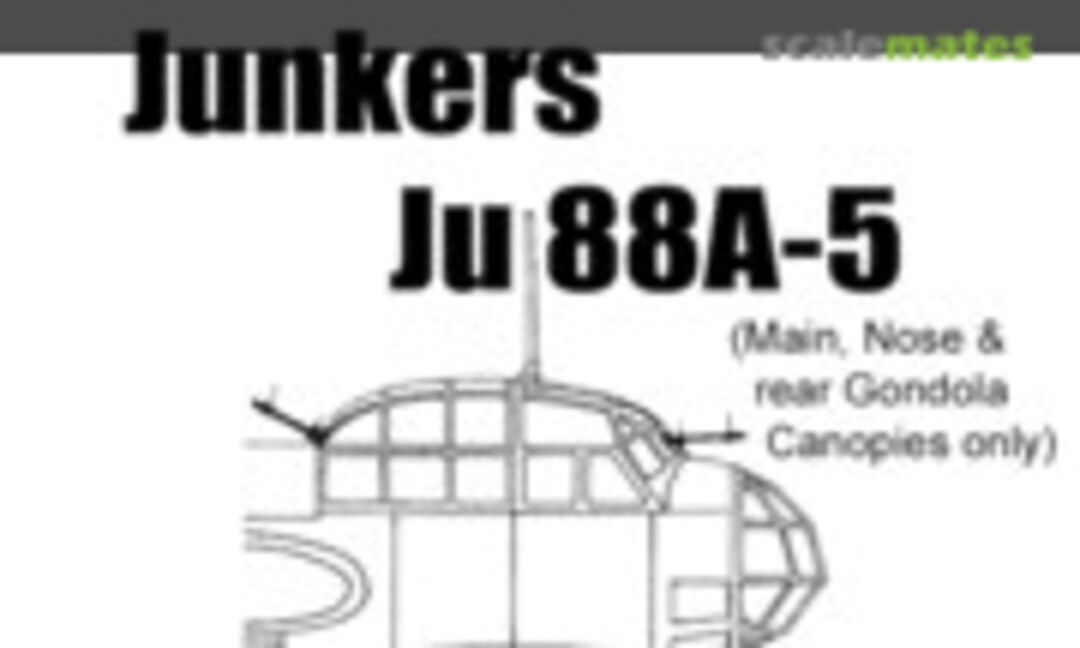 1:72 Junkers Ju 88A-5 (Tasman Model Products TA271) TA271
