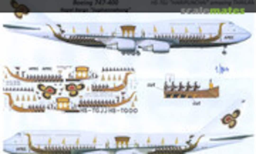 1:144 Boeing 747-400 (PopPaintPlane )