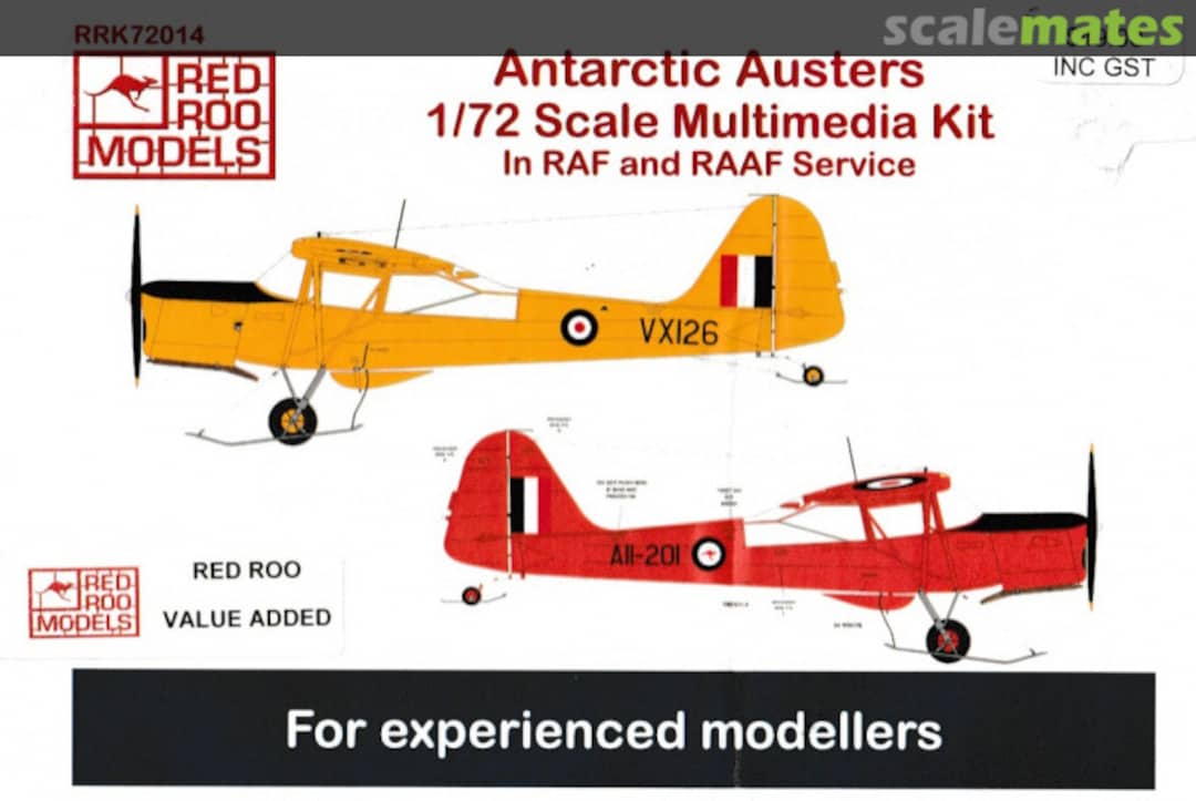 Boxart Antarctic Austers RRK72014 Red Roo Models Boxart Antarctic Austers RRK72014 Red Roo Models