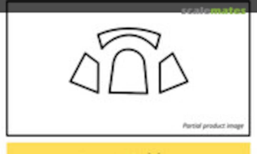 1:72 Hurricane Mk II b Canopy Masks (Kit Masx 72-067V) 72-067V