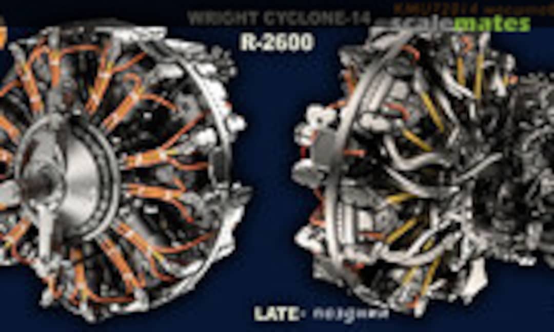 1:72 Wright R-2600 Cyclone-14 (Late) (KEPmodels KMU72014) KMU72014