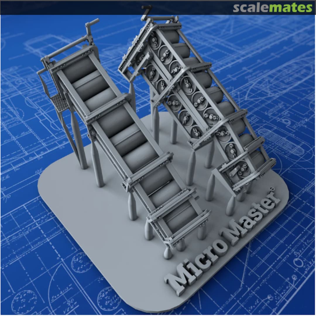 Boxart Depth Charge Rails MM0098P Micro Master Boxart Depth Charge Rails MM0098P Micro Master