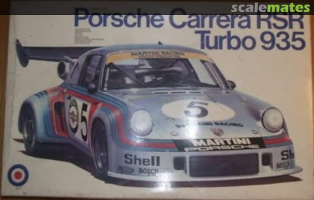 Boxart Porsche Carrera RSR Turbo 935 9040 Entex Industries