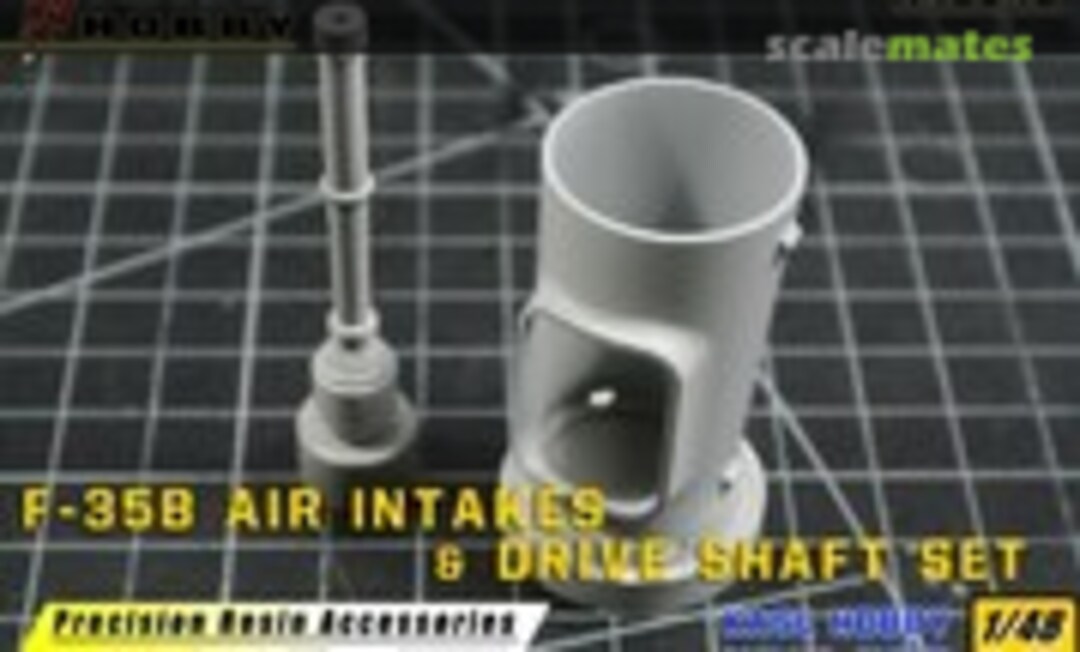 1:48 F-35B Air Intakes & Drive Shaft Set (Kasl Hobby K48043) K48043