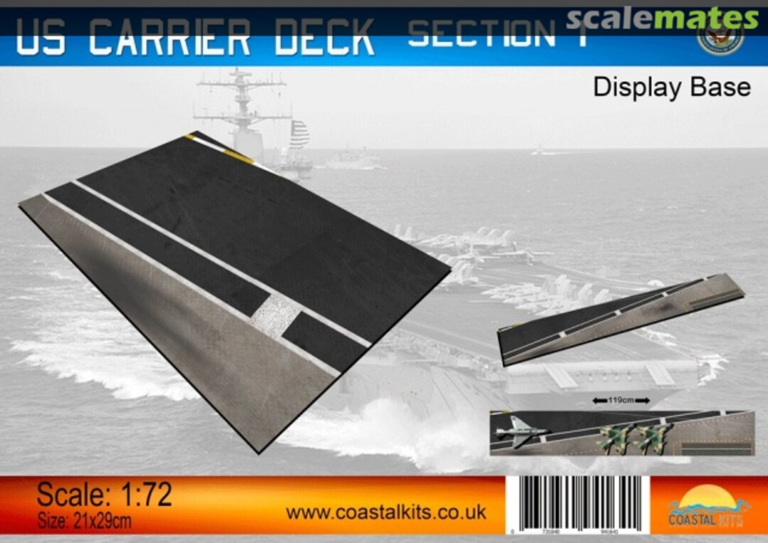 Boxart US Carrier Deck Section 1 CKS365-72 Coastal Kits Boxart US Carrier Deck Section 1 CKS365-72 Coastal Kits