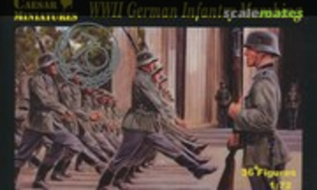 1:72 WWII German Infantry Marching (Caesar Miniatures H081) H081