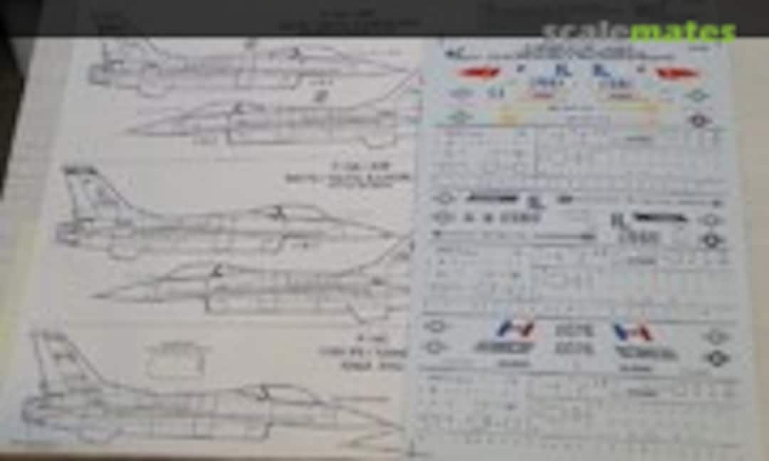 1:72 F-16A/ADF (SuperScale International 72-703) 72-703