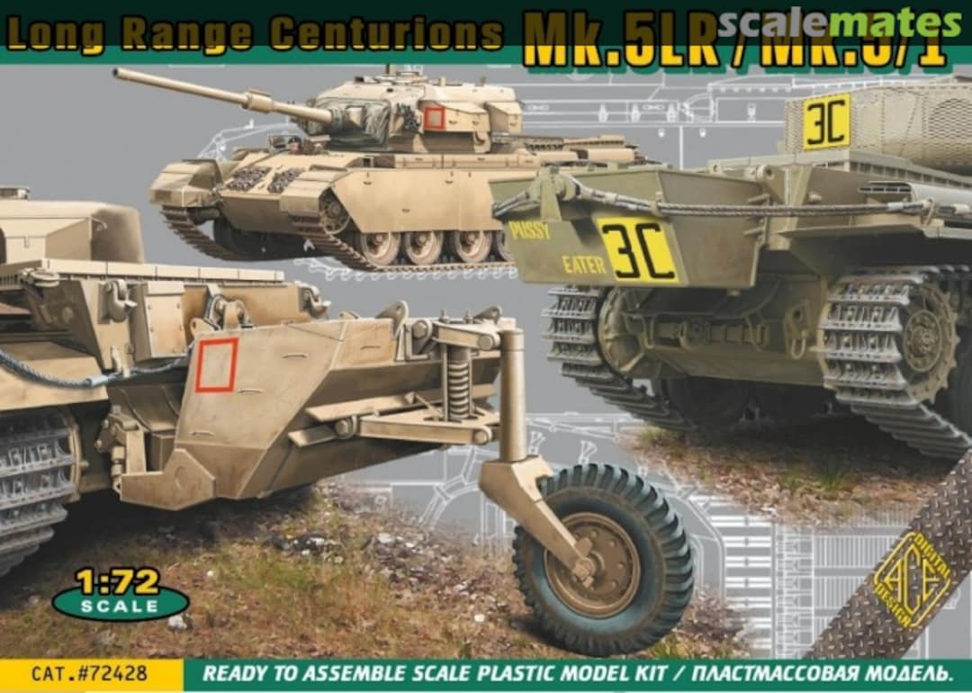 Boxart Centurions Mk.5LR/Mk.5/1 72428 ACE Boxart Centurions Mk.5LR/Mk.5/1 72428 ACE
