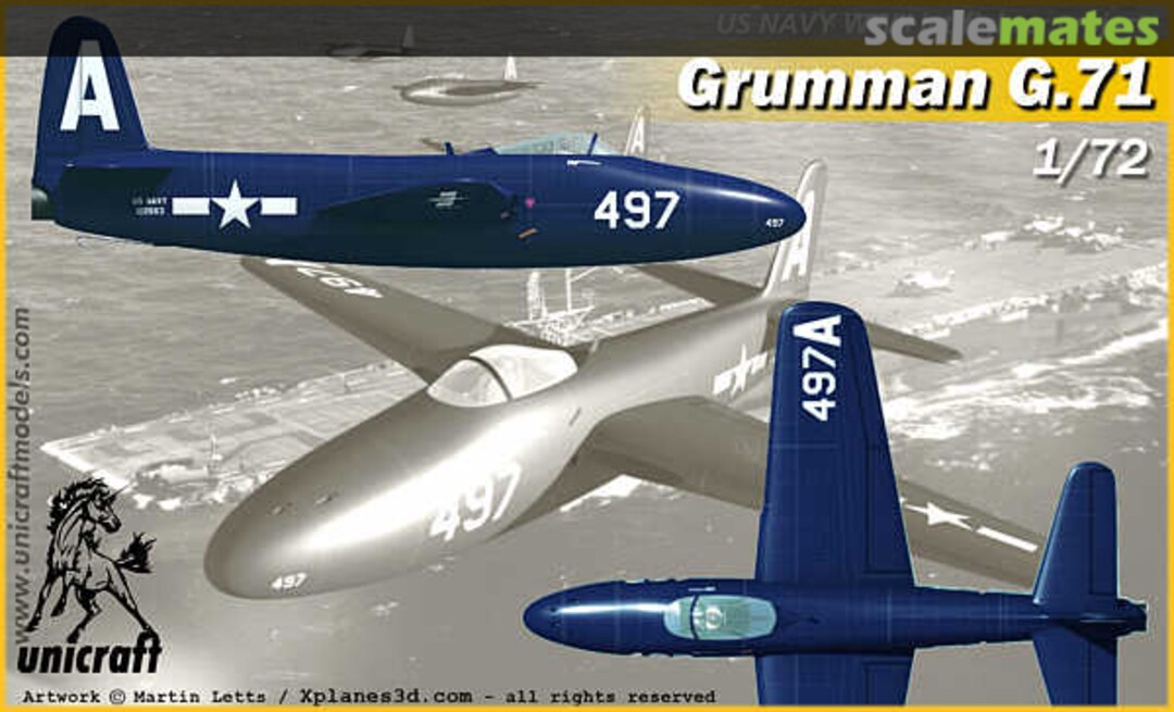 Boxart Grumman G.71 000x000 Unicraft Models Boxart Grumman G.71 000x000 Unicraft Models