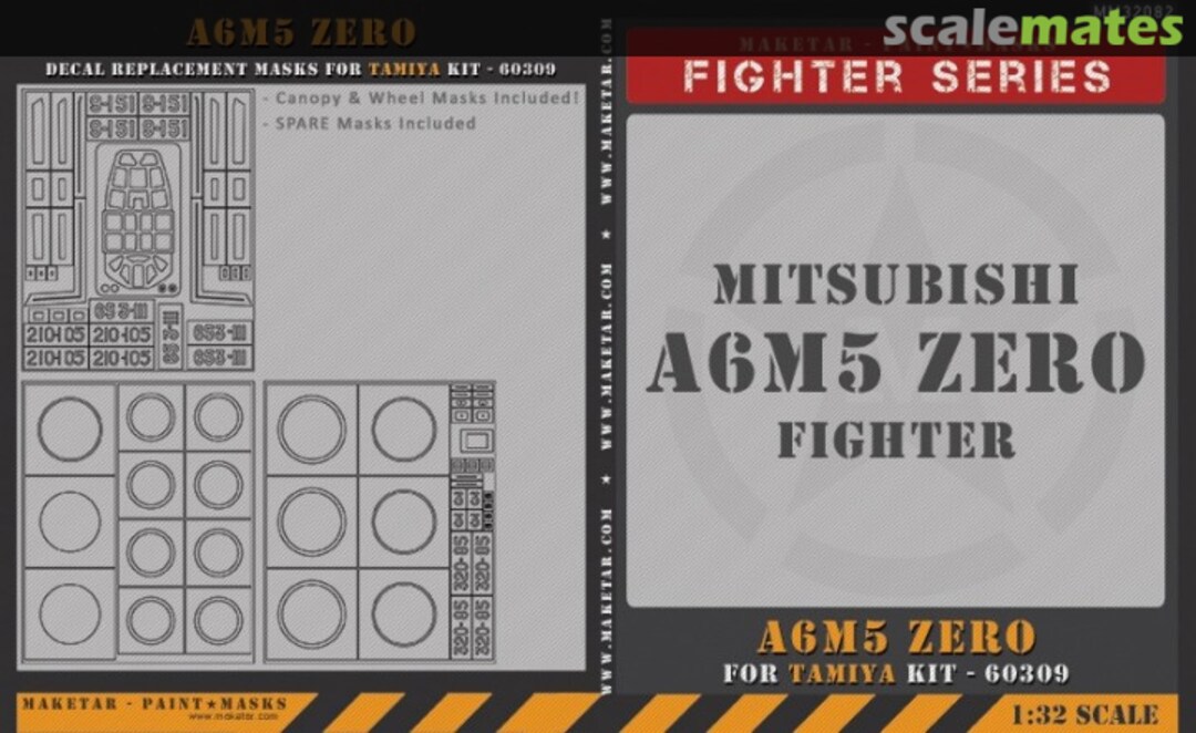 Boxart Mitsubishi A6M5 Zero Fighter MM32082V Maketar