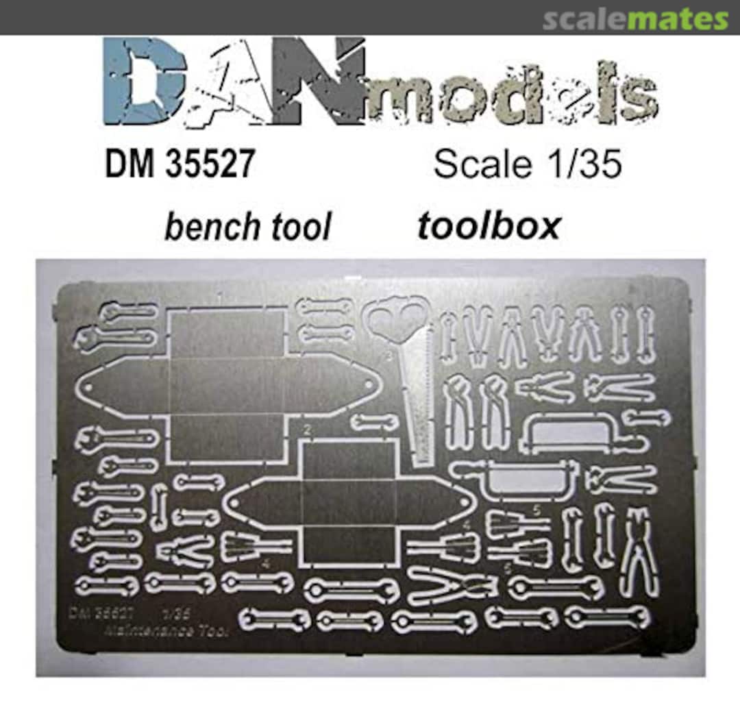 Boxart Tool Box. Bench Tool DM35527 DANmodels Boxart Tool Box. Bench Tool DM35527 DANmodels