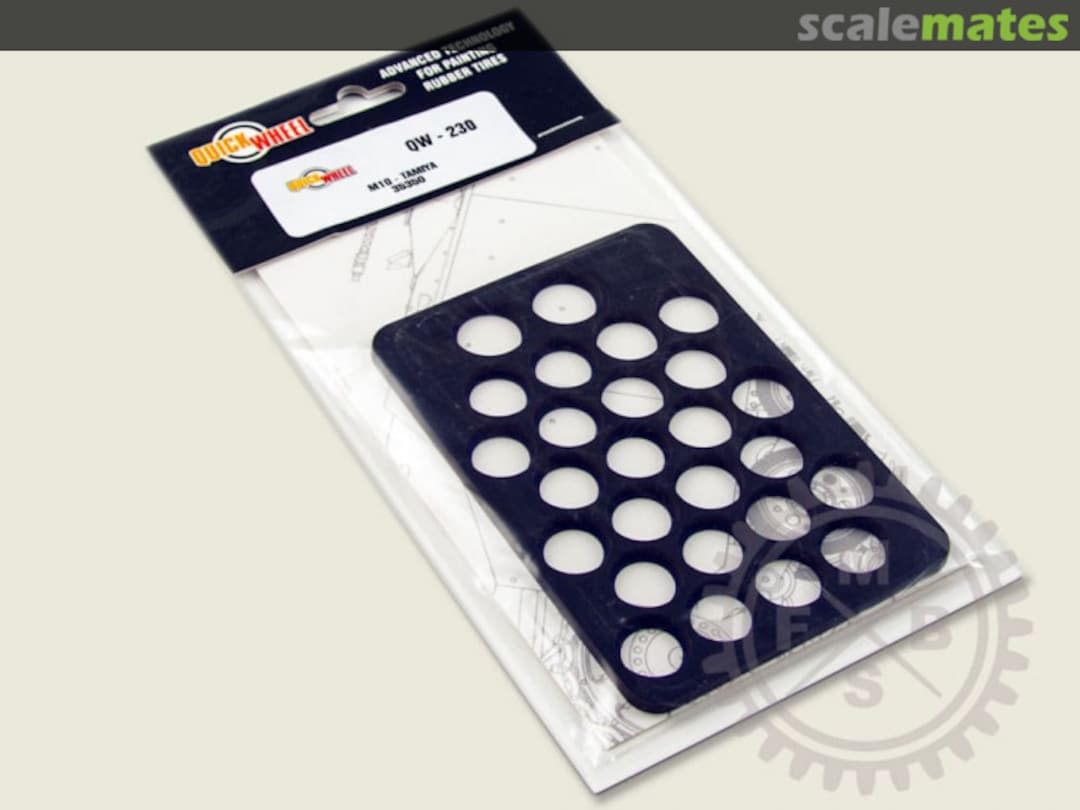 Boxart Rad-Lackierschablone: M10 Tank Destroyer / M10 II C Achilles QW-230 Quickwheel Boxart Rad-Lackierschablone: M10 Tank Destroyer / M10 II C Achilles QW-230 Quickwheel