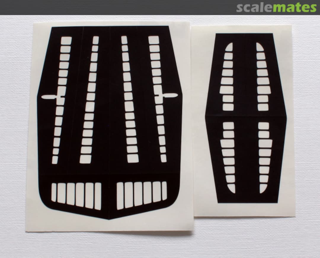 Boxart Mitsubishi Ki-15 & C5M2 Control Surfaces Optical Illusion Mask SM48001 DEAD Design Models Boxart Mitsubishi Ki-15 & C5M2 Control Surfaces Optical Illusion Mask SM48001 DEAD Design Models