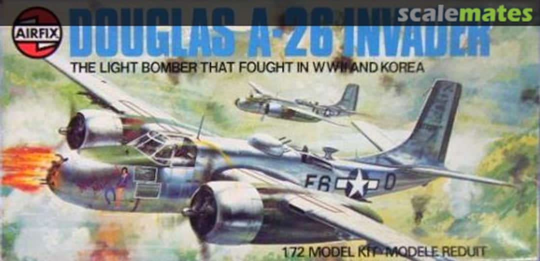 Boxart Douglas A-26 Invader X-501 Airfix/Gunze Boxart Douglas A-26 Invader X-501 Airfix/Gunze