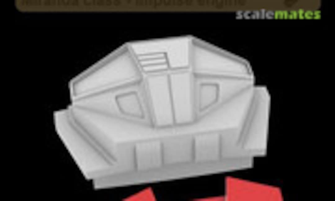 1:537 Miranda class - Impulse engine (Greenstrawberry 11220-1/537) 11220-1/537