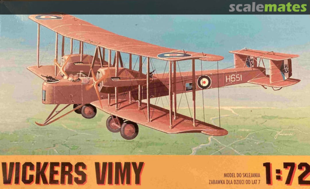Boxart Vickers Vimy vickersvimy Chematic/Gomix Boxart Vickers Vimy vickersvimy Chematic/Gomix