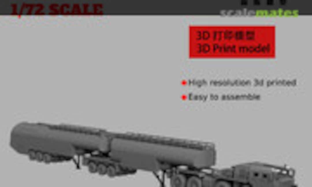 1:72 MAZ-543/TZ-90 Airport Oil Tanker (Zeus Model )