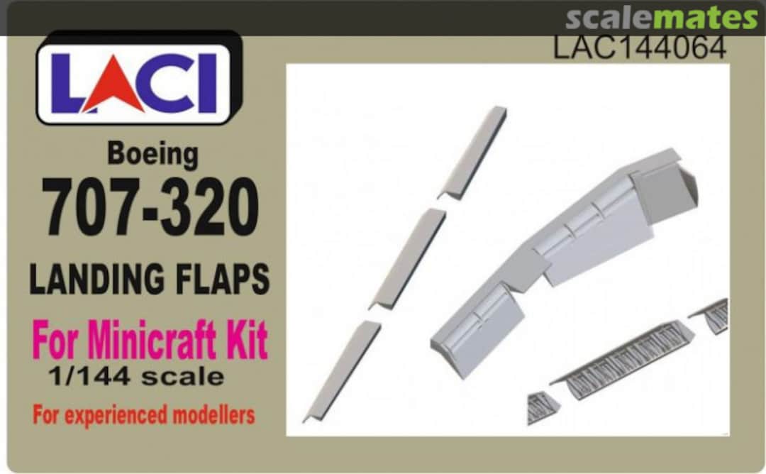 Boxart Boeing 707-320 Landing Flaps LAC144064 LACI Boxart Boeing 707-320 Landing Flaps LAC144064 LACI