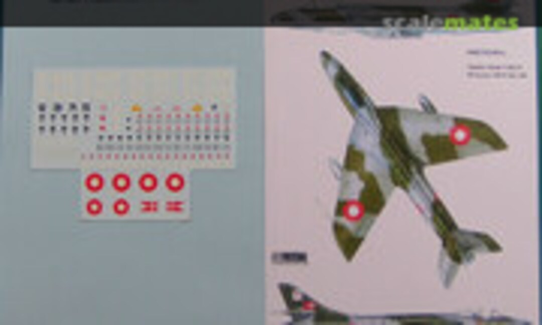 1:72 Hawker Hunter (Stoppel Decals 072148) 072148