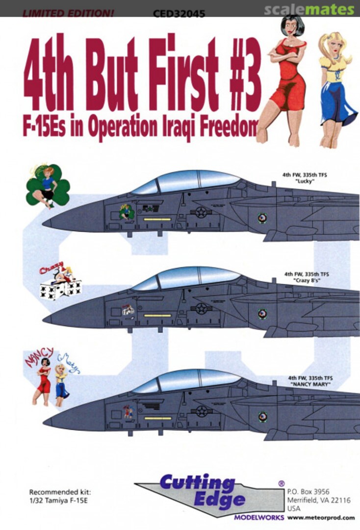 Boxart 4th But First #3 CED32045 Cutting Edge Modelworks Boxart 4th But First #3 CED32045 Cutting Edge Modelworks