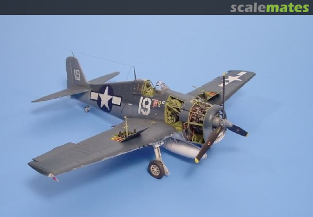 Boxart F6F-5 HELLCAT detail set 4012 Aires Boxart F6F-5 HELLCAT detail set 4012 Aires