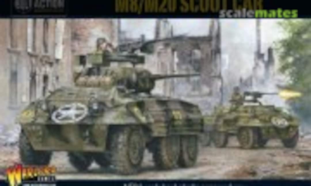 1:56 M8/M20 Greyhound Scout Car (Warlord Games 402013005)
