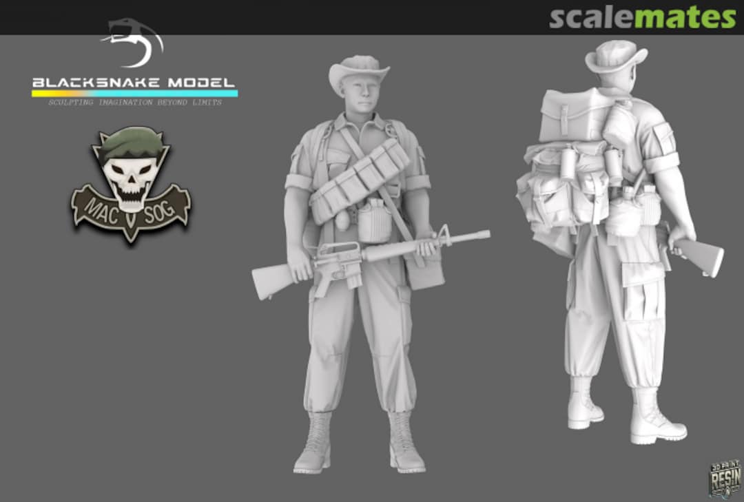 Boxart MACV SOG Soldier 02 SOG_02_72 BlackSnake Model Boxart MACV SOG Soldier 02 SOG_02_72 BlackSnake Model