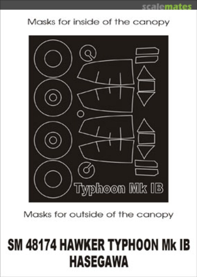 Boxart Hawker Typhoon Mk.Ib SM48174 Montex Boxart Hawker Typhoon Mk.Ib SM48174 Montex