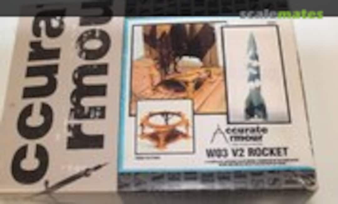 1:35 V2 Missile +Launch Stand &amp; Base (Accurate Armour W003)