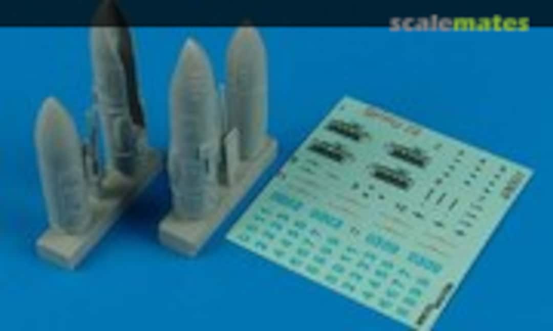 1:48 SPPU-22 Soviet Gun Pods (Aerobonus 480 001) 480 001