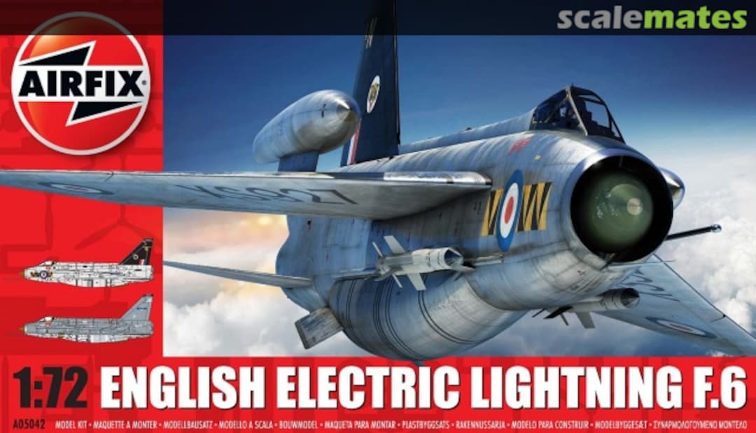 Boxart English Electric Lightning F.6 A05042 Airfix Boxart English Electric Lightning F.6 A05042 Airfix