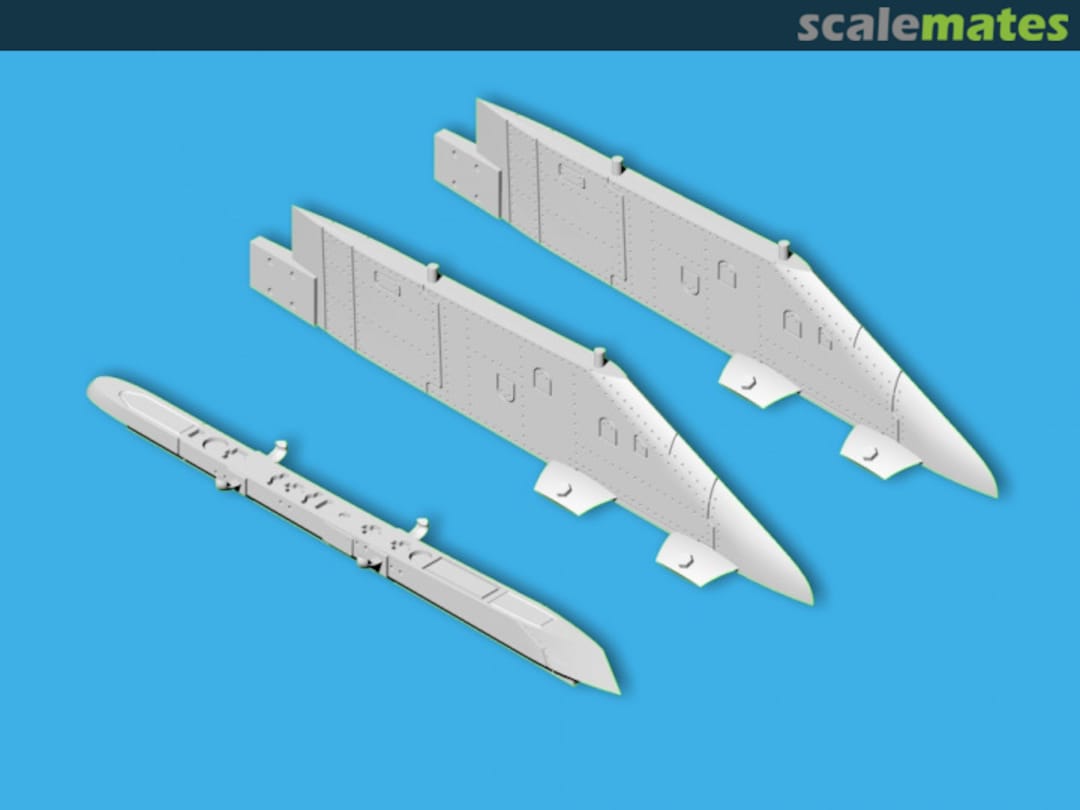 Boxart F-104 Starfighter Wing Pylon & Centerline Pylon 141332 Videoaviation.com
