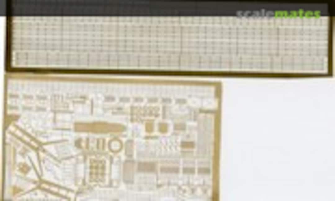 1:700 German Cruiser Prinz Eugen Detail-up set for Tamiya/Trumpeter kit (2 PE sheets) (Tom's Modelworks 751) 751