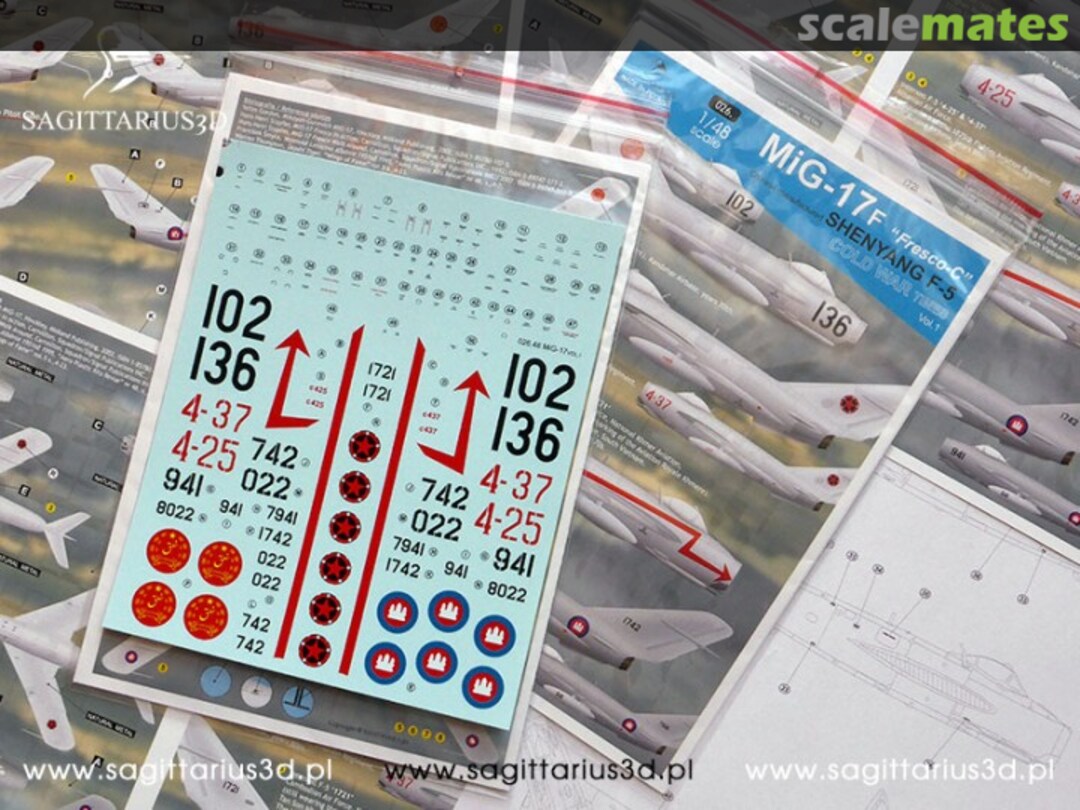 Boxart MiG-17F "Fresco-C" / Shenyang F-5 026.72 Sagittarius3d Boxart MiG-17F "Fresco-C" / Shenyang F-5 026.72 Sagittarius3d