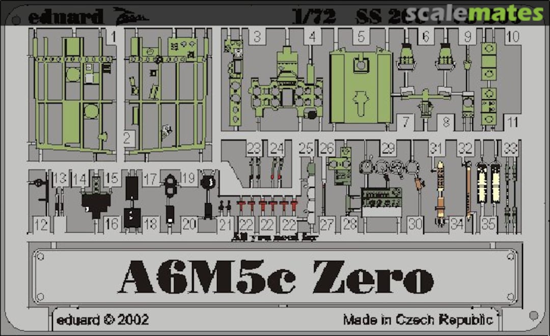 Boxart A6M5c Zero 73200 Eduard Boxart A6M5c Zero 73200 Eduard