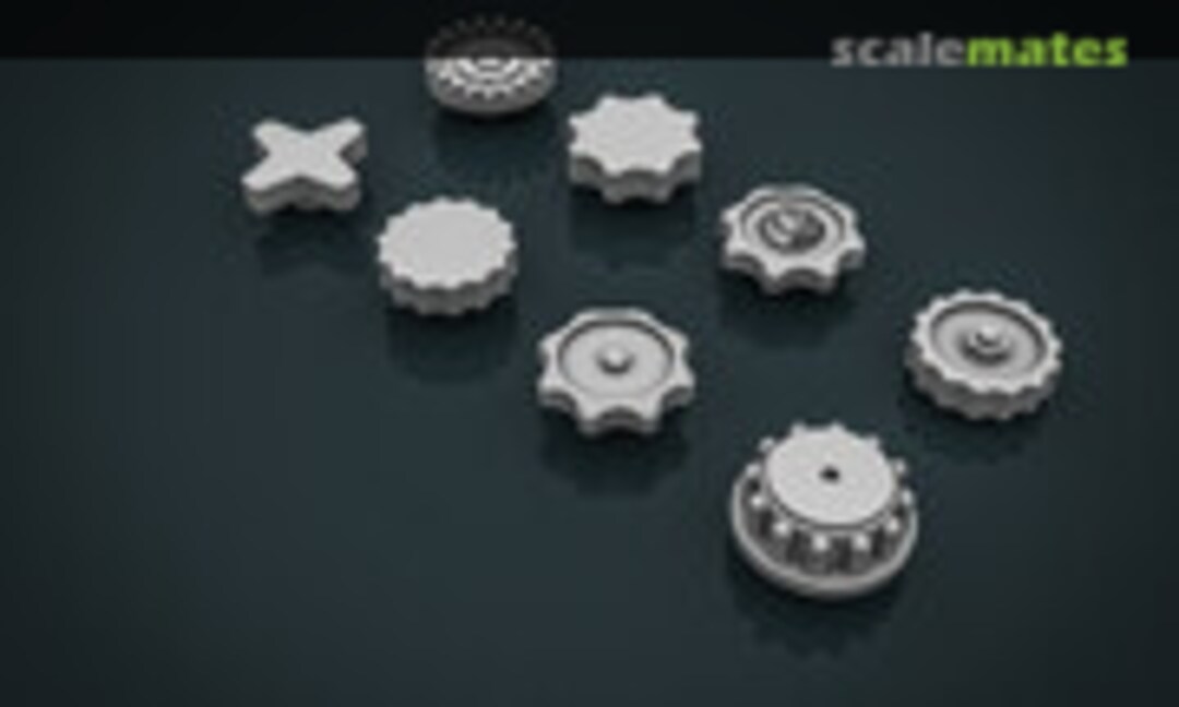 1:48 Knobs (WW2) for (3D MODEL) (ANYZ AND019) AND019