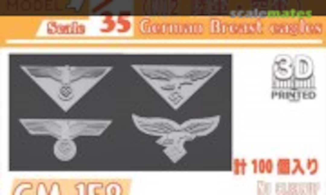 1:35 WW2 German Breast Eagles (Chino Model CM-158) CM-158