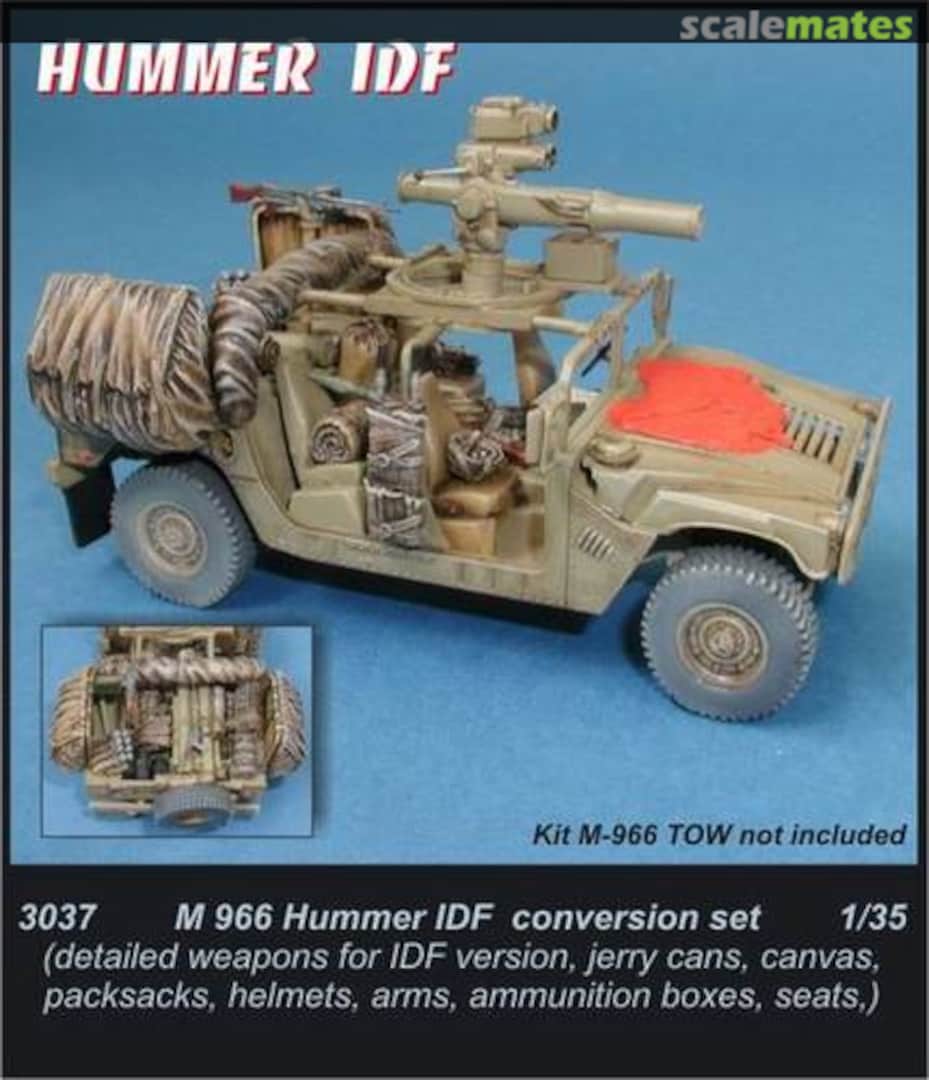 Boxart M-966 TOW Carrier IDF conversion set 3037 CMK Boxart M-966 TOW Carrier IDF conversion set 3037 CMK